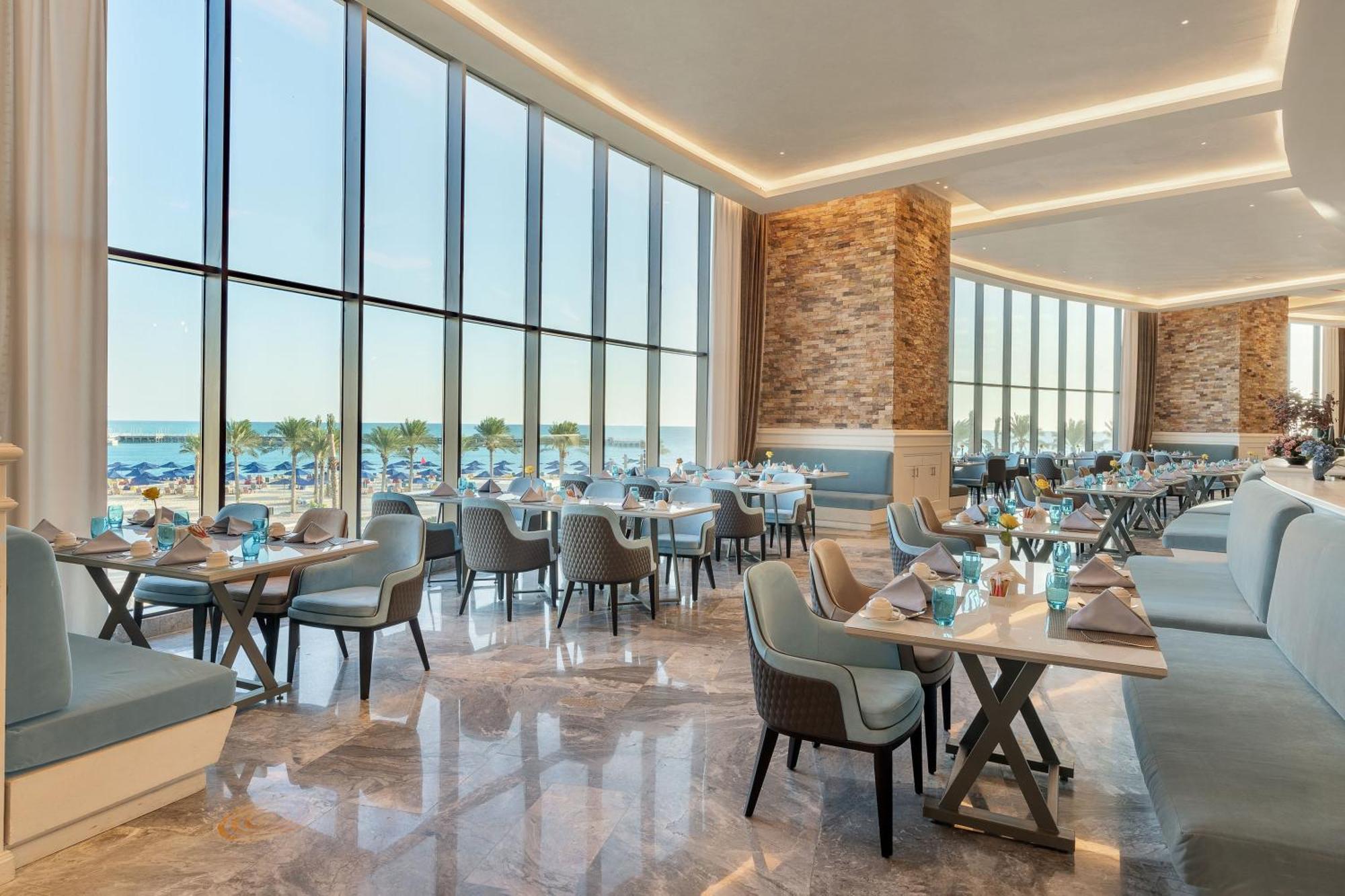 Rixos Premium Alamein El Alamein Exteriér fotografie The restaurant
