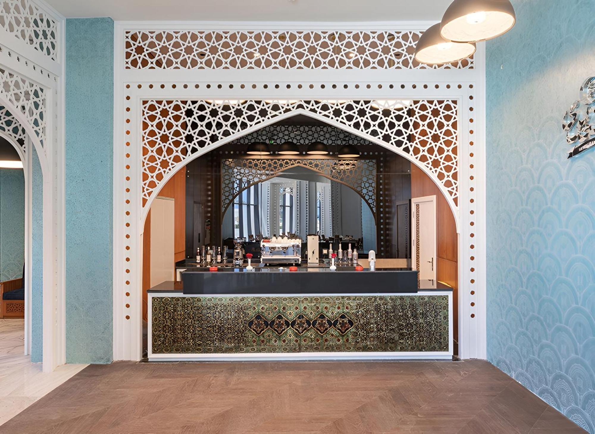 Rixos Premium Alamein El Alamein Exteriér fotografie The interior of the hotel