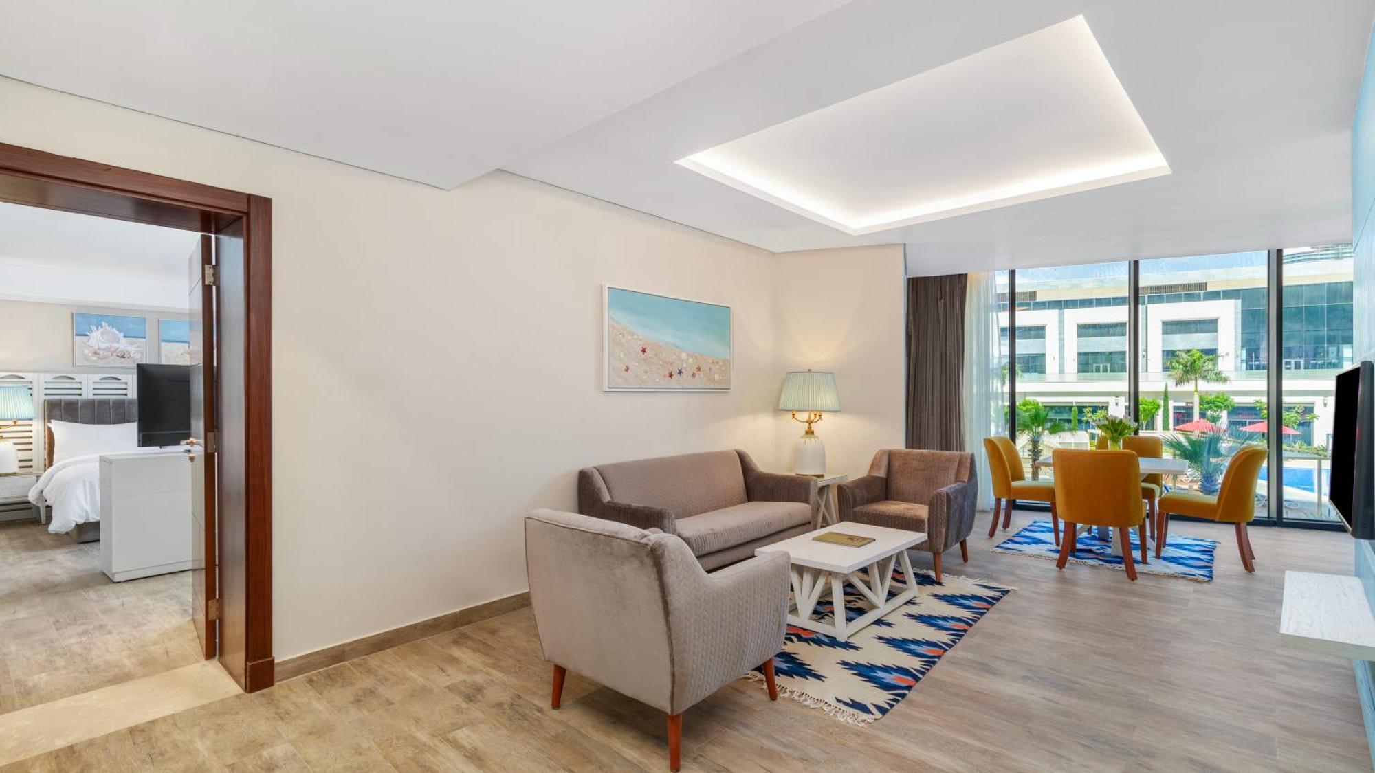 Rixos Premium Alamein El Alamein Pokoj fotografie Living room