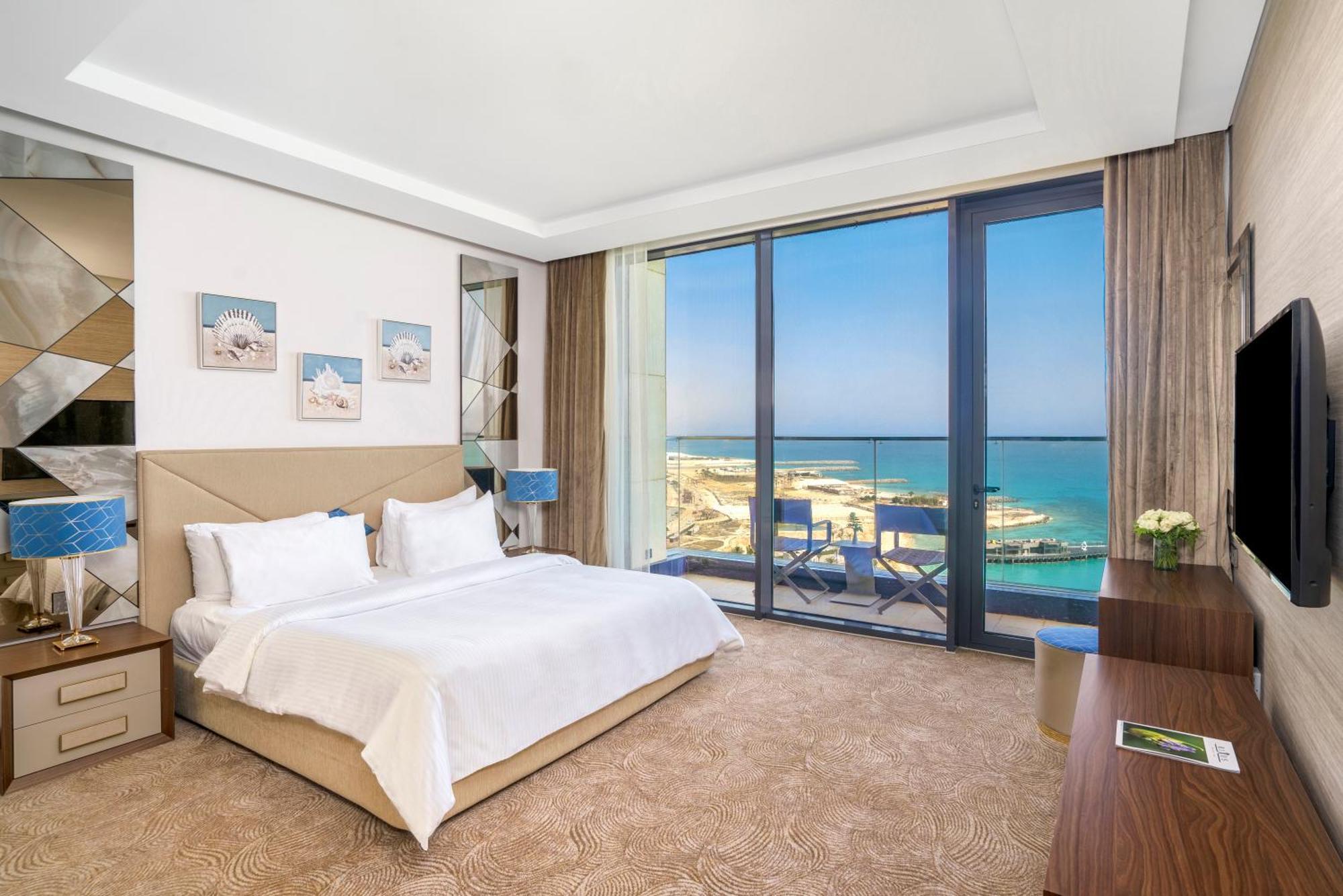Rixos Premium Alamein El Alamein Pokoj fotografie A bedroom at the hotel
