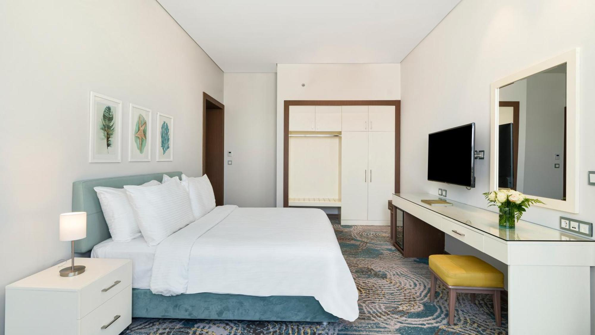 Rixos Premium Alamein El Alamein Pokoj fotografie A bedroom at the hotel
