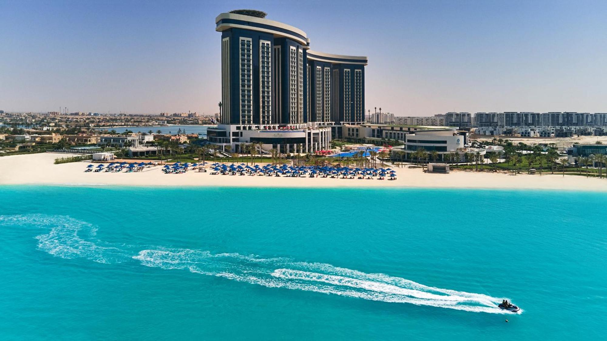 Rixos Premium Alamein El Alamein Exteriér fotografie The Atlantis Hotel