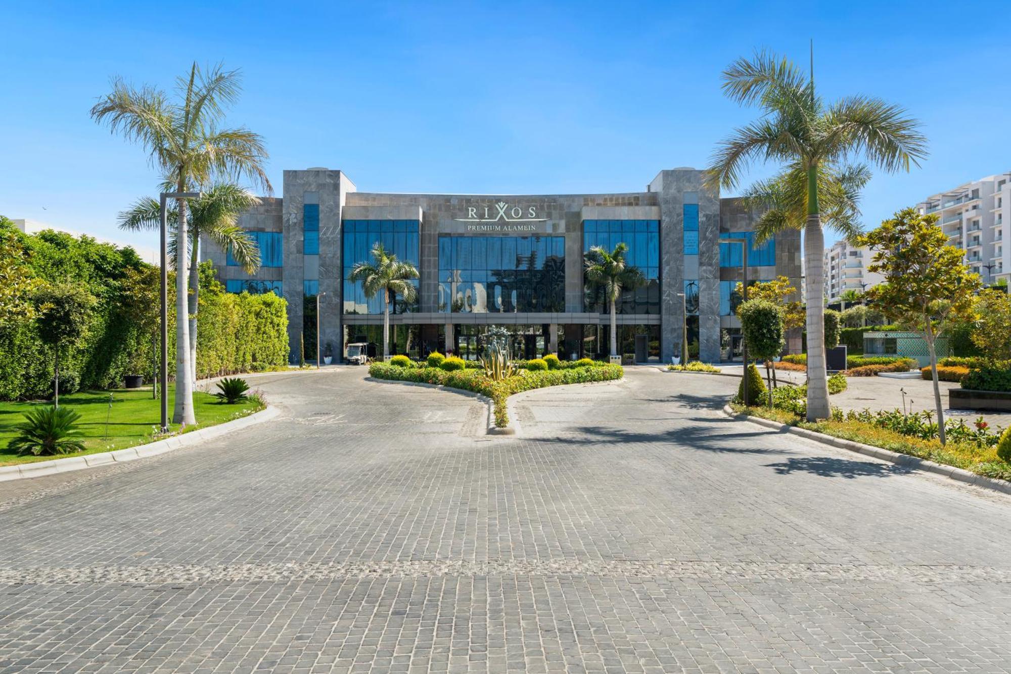 Rixos Premium Alamein El Alamein Exteriér fotografie The main building of the university