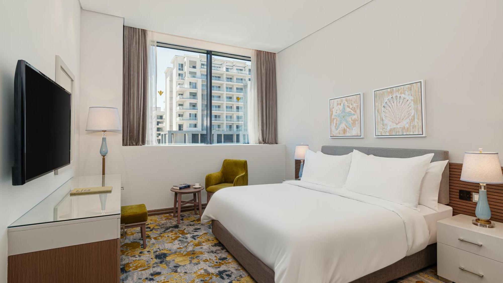 Rixos Premium Alamein El Alamein Pokoj fotografie A guest room at the hotel