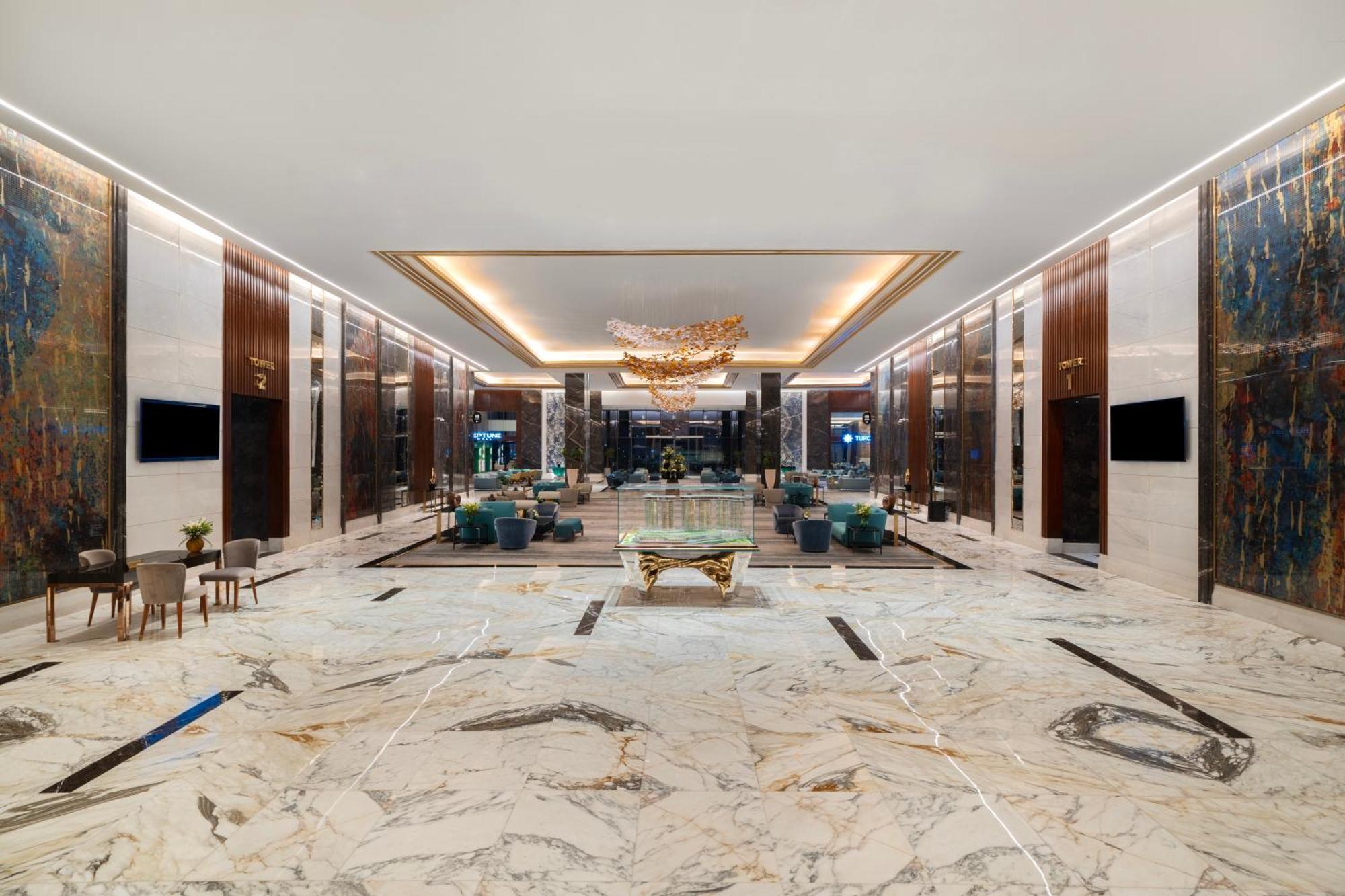 Rixos Premium Alamein El Alamein Exteriér fotografie Lobby